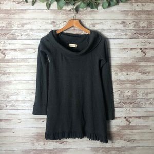 Anthropologie Altar’d State top gray size small